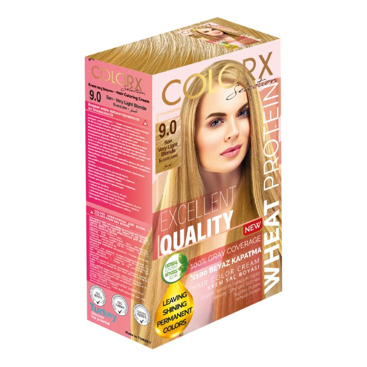 9.0 Very Light Blonde