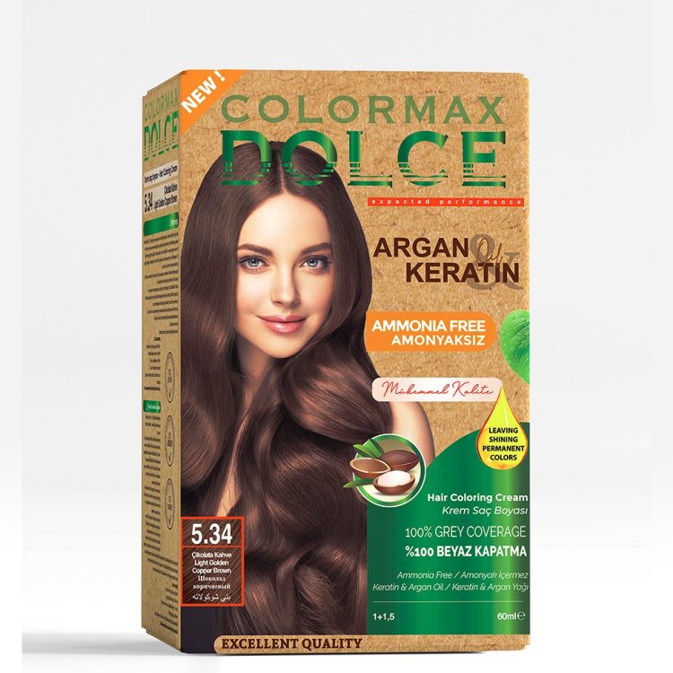 5.34 Light Golden Copper Brown