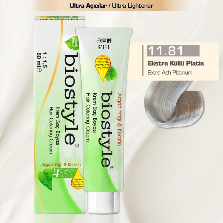 COLORMAX 60ML SAÇ BOYASI (Kopya) (Kopya) - Oranj Kozmetik San. ve Dış Tic. Ltd. Şti. biostyle-11.81-ekstra-kullu-platin-profesyonel-krem-sac-boyasi