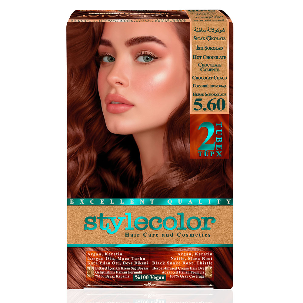 Stylecolor 5.60 Sıcak Çikolata stylecolor-5.60-sicak-cikolata-sac-boya