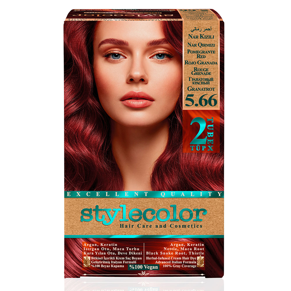 Stylecolor 5.66 Nar Kızılı stylecolor-5.66-nar-kizili-sac-boya