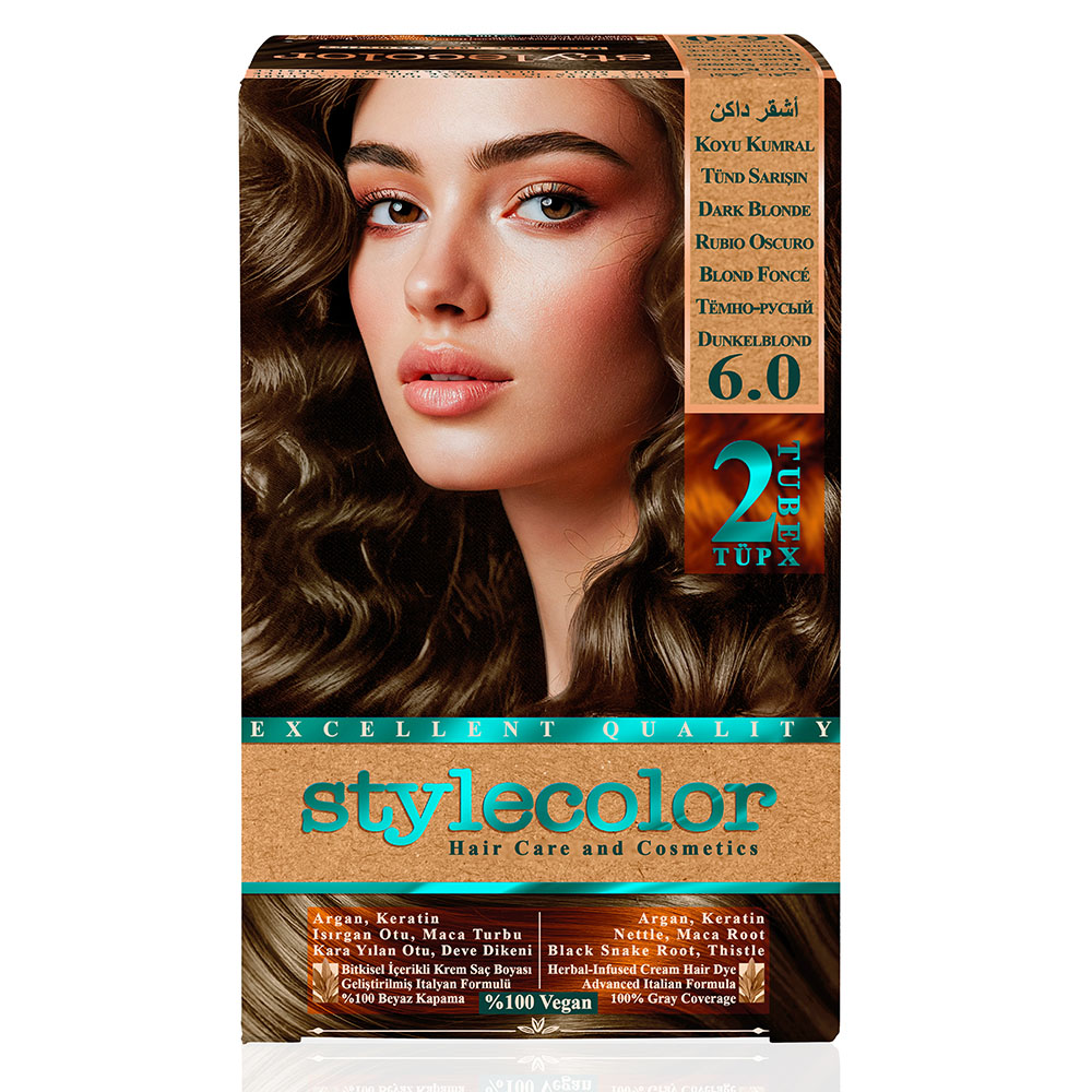 Stylecolor 6.0 Koyu Kumral stylecolor-6.0-koyu-kumral-sac-boya