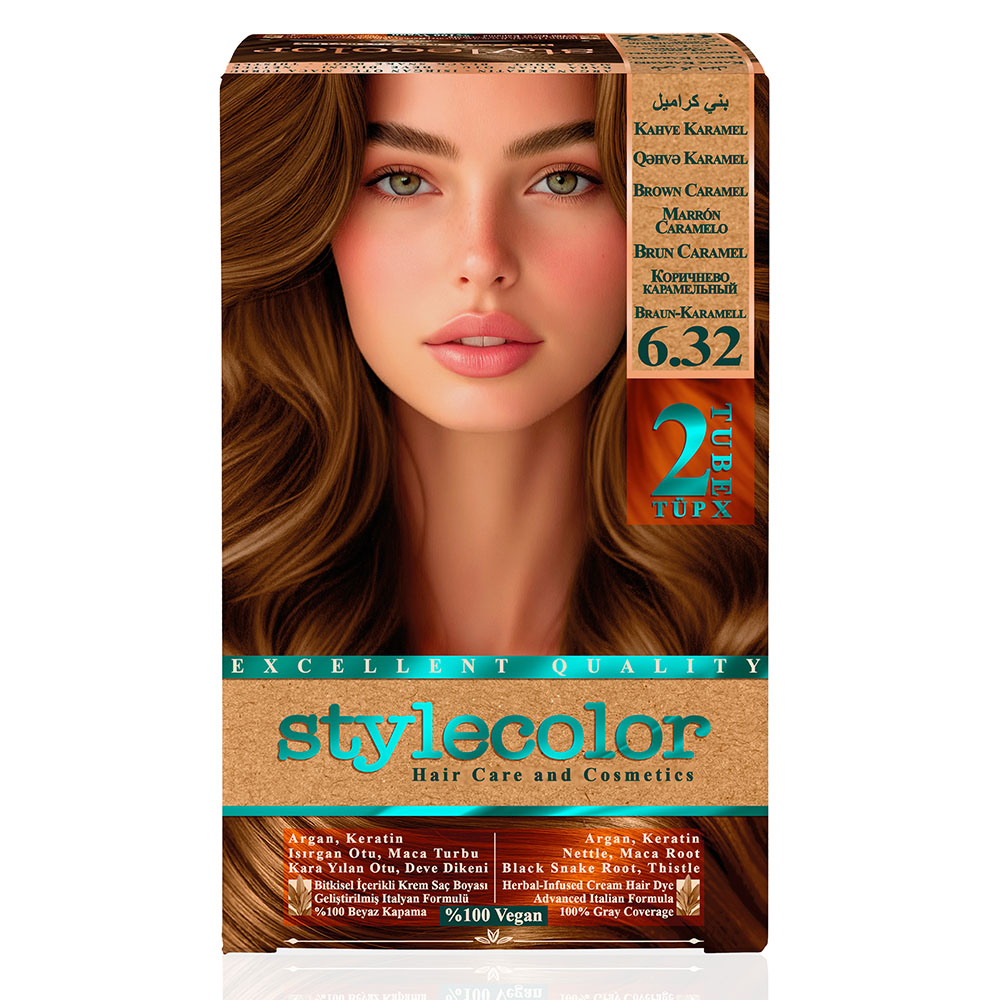 Stylecolor 6.32 Kahve Karamel stylecolor-6.32-kahve-karamel-sac-boya