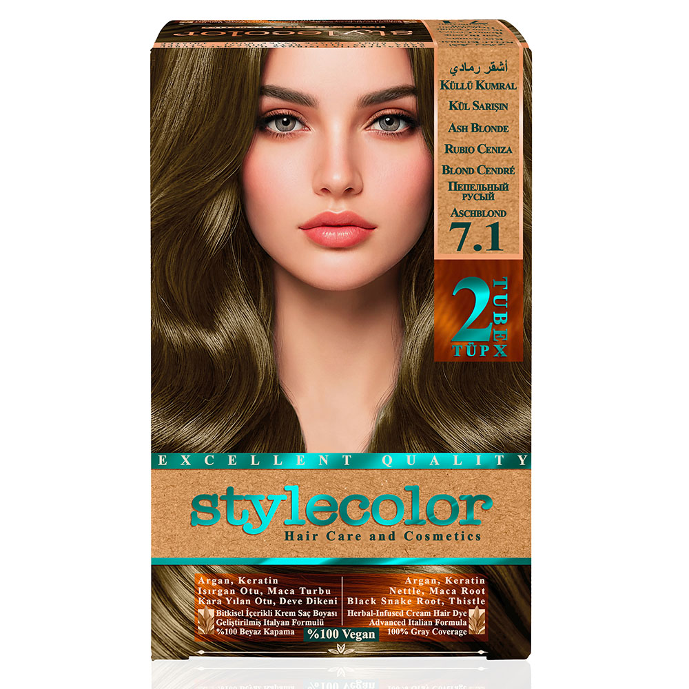 Stylecolor 7.1 Küllü Kumral stylecolor-7.1-kullu-kumral-sac-boya