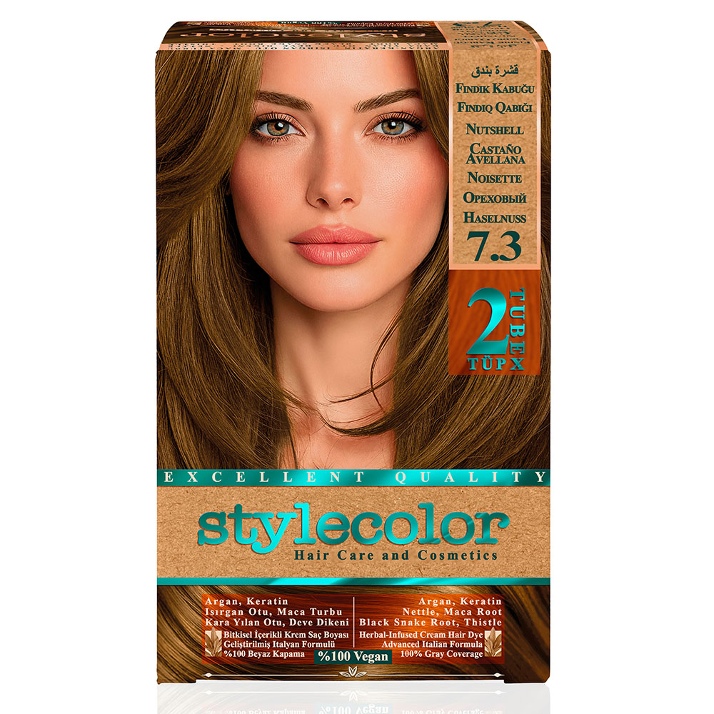 Stylecolor 7.3 Fındık Kabuğu stylecolor-7.3-findik-kabugu-sac-boya