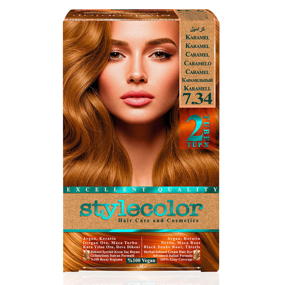 Stylecolor 7.34 Karamel stylecolor-7.34-karamel-sac-boya