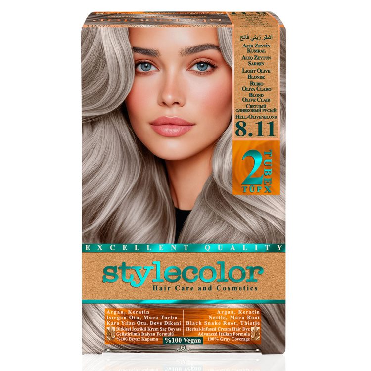 stylecolor-8.11-acik-zeytin-kumral-sac-boya